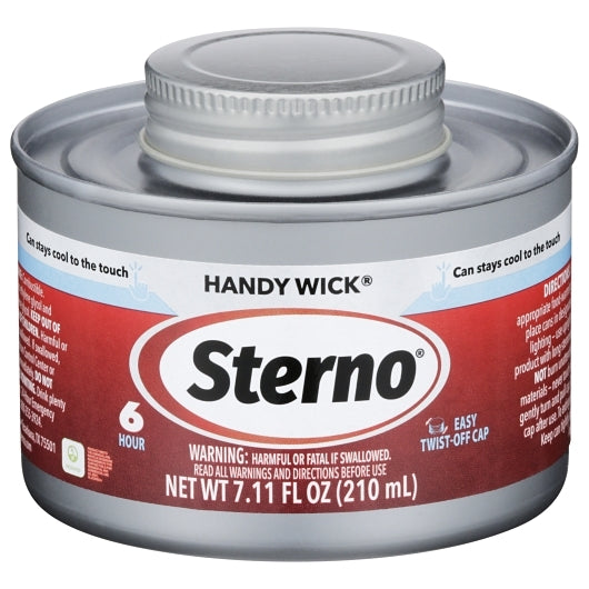 6 Hour Sterno Handy Wick Twist Cap Chafing Dish Fuel