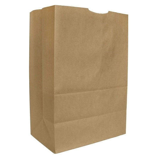 AJM 57# SQUAT NARROW BASE KRAFT BAG, 1 - 500 CNT