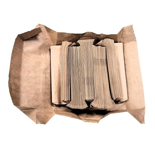 AJM QUART LIQUOR NARROW BASE KRAFT BAG, 1 - 500 CNT