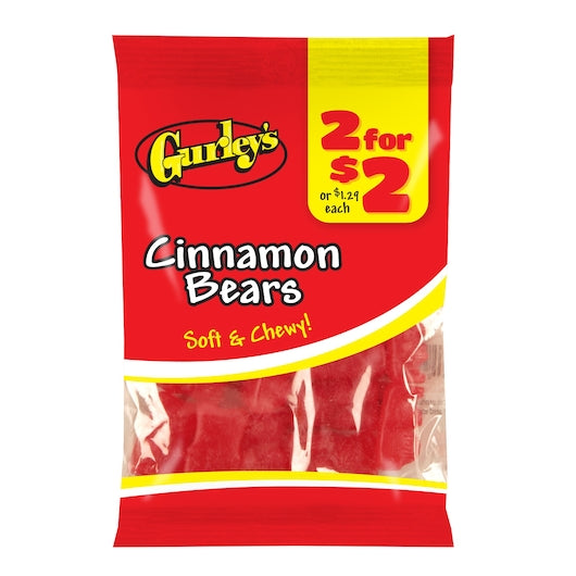 GURLEY'S CINNAMON BEARS GUMMY BEARS