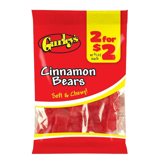 2 FOR $2 CINNAMON BEARS, 12 - 4 OZ