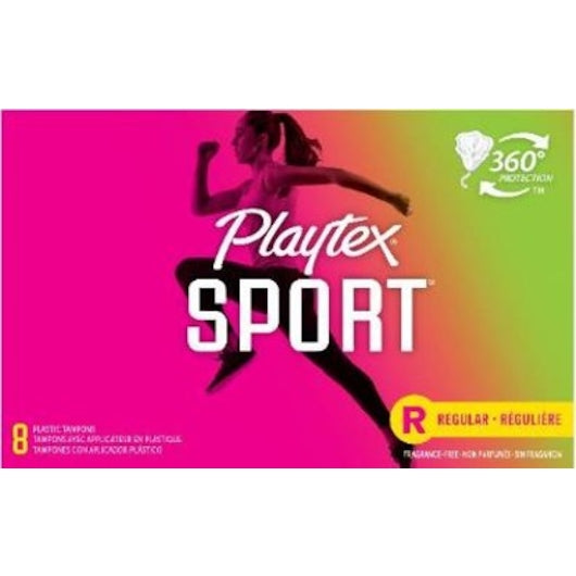 PLAYTEX SPORT REGULAR, 4 - 12 - 8 CNT