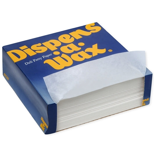 DISPENS-A-WAX(R) DRY WAX PATTY PAPER BY GP PRO (GEORGIA-PACIFIC), 5.5 X 5.5, WHITE, 24,000SHEETS PE