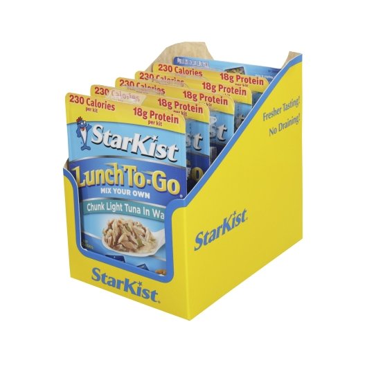 STARKIST KIT LUNCH TO-GO CHUNK LIGHT, 12 - 4.1 OZ