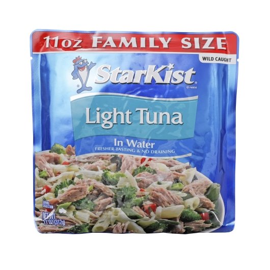 STARKIST CHUNK LIGHT TUNA IN WATER POUCH, 12 - 11 OZ