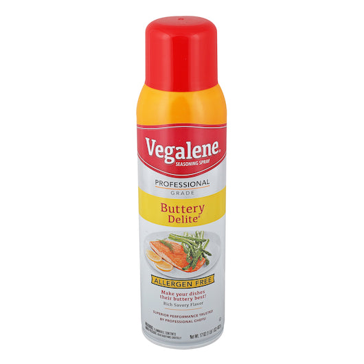 Vegalene Buttery Delite Seasoning Pan Spray 6/17 oz. aerosol
