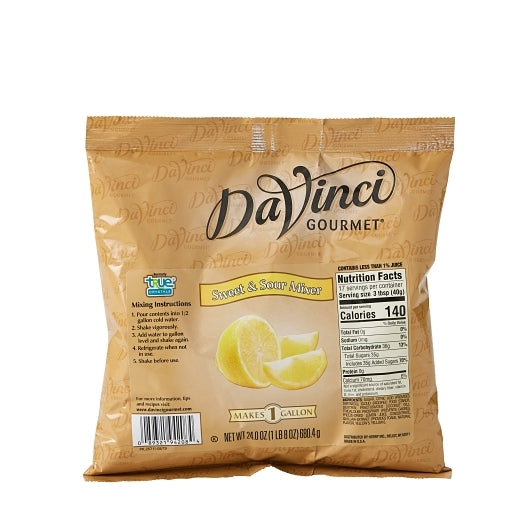 DAVINCI GOURMET SWEET & SOUR DRY COCKATIL MIXER, 12 - 24 OZ