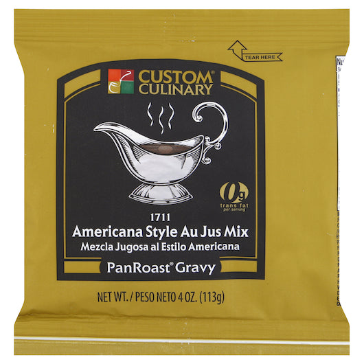 Custom Culinary PanRoast Americana Style Au Jus Mix 24 x 4 OZ