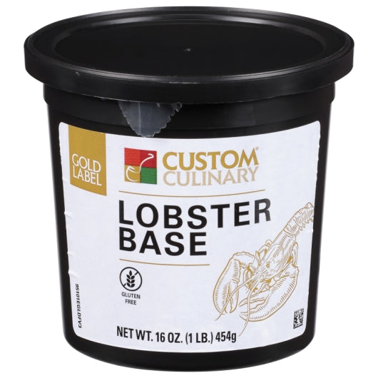 Custom Culinary Gold Label Lobster Base Gluten Free 6 x 1 LB