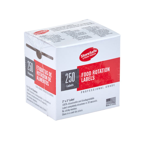 STORESAFE PROFESSIONAL GRADE FOOD ROTATION LABEL, 1 - 24 CNT