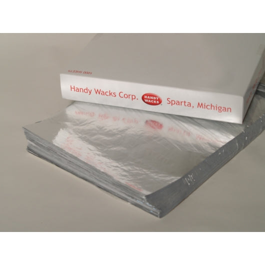 HANDY WACKS 14?X10.5? LAMINATED FOIL WRAP,   - 500 CNT