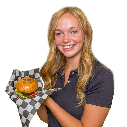 HANDY WACKS 12 INCH X 12 INCH X 2.5 INCH BLACK CHECKERBOARD DELI WRAP, 6 - 1000 CNT