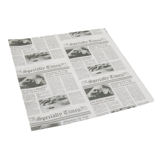 HANDY WACKS 12 INCH X 12 INCH X 2.5 INCH NEW PAPER DELI WRAP, 6 - 1000 CNT
