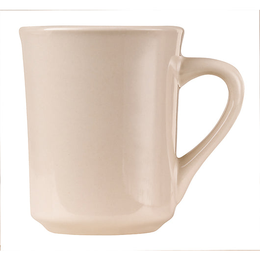 WORLD TABLEWARE INC. PRINCESS WHITE 8.5 OZ TIARA MUG- CREAM WHITE, 1 - 36 EA