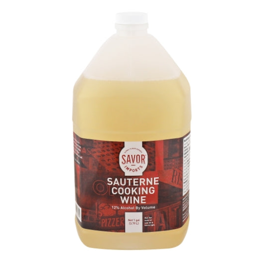 SAVOR IMPORTS SAUTERNE COOKING WINE BULK, 4 -1 GA