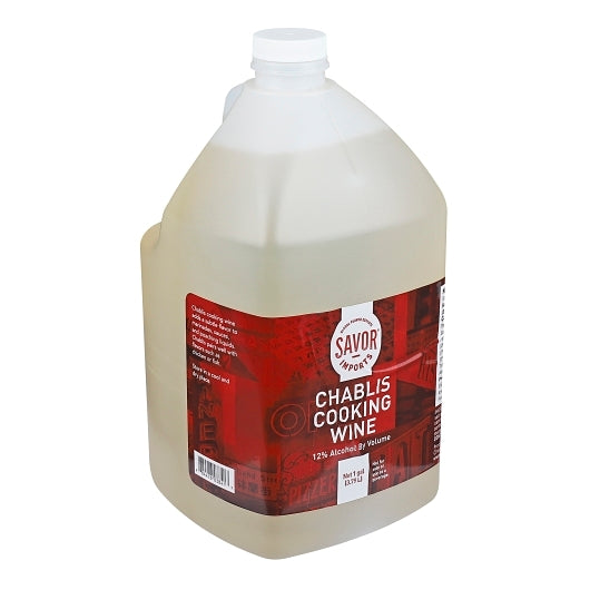 SAVOR IMPORTS CHABLIS COOKING WINE BULK, 4 - 1 GA