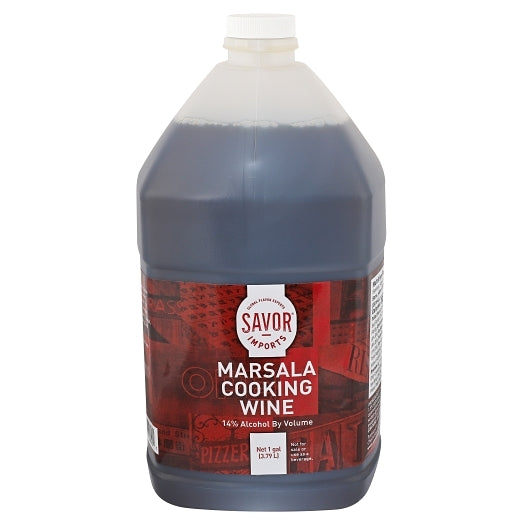 SAVOR IMPORTS MARSALA COOKING WINE BULK, 4 - 1 GA