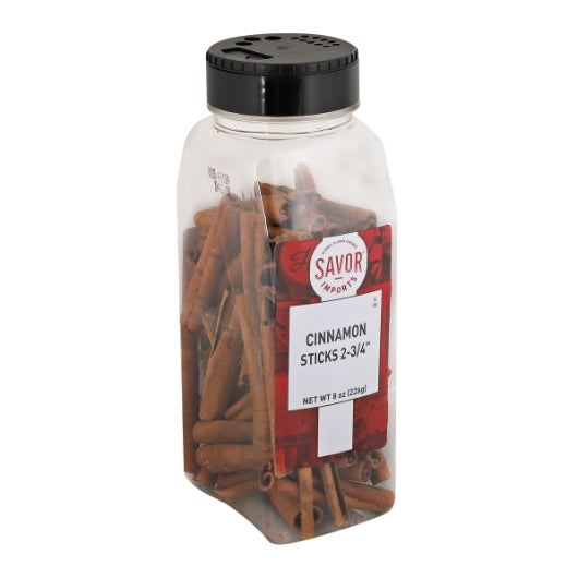 SAVOR IMPORTS CINNAMON STICKS 2.75?, 6 - 8 O