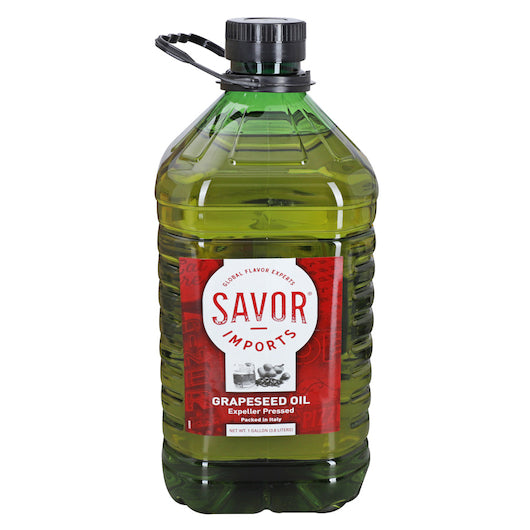 SAVOR IMPORTS GRAPESEED OIL PET PLASTIC, 4 - 1 GA