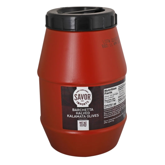 SAVOR IMPORTS KALAMATA BARCHETTA OLIVES BULK,4 - 2 KG