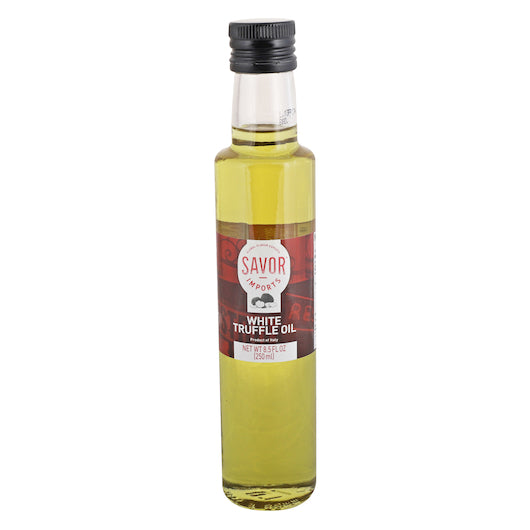 SAVOR IMPORTS WHITE TRUFFLE OIL BOTTLE, 6 - 8.5 OZ