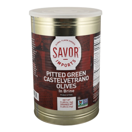 SAVOR IMPORTS CANNED GREEN CASTELVE