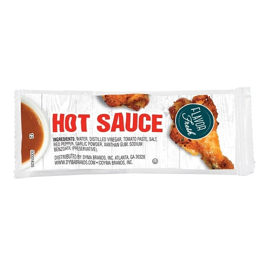 FLAVOR FRESH HOT SAUCE SINGLE SERVE, 200 - 200 - 7 GR