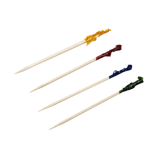 HANDGARDS 4 INCH FRILL WOOD PICK, 10 - 1000 -1000 EA
