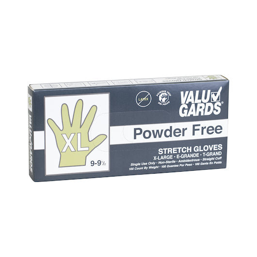 VALUGARDS STRETCH POLY EXTRA LARGE GLOVE, 10 - 100 - 100 EA