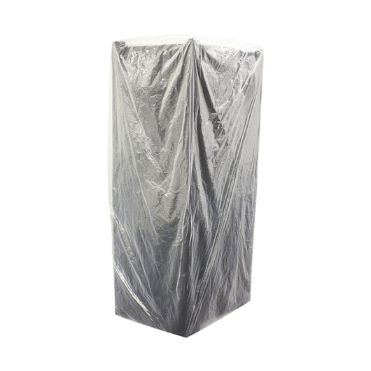 TUFFGARDS HIGH DENSITY POLYETHYLENE CLEAR ROLL PACK 52 INCH X 80 INCH BUN RACK COVER, 1 - 50 - 50 EA