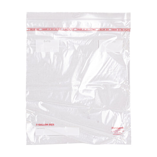 ZIPGARDS 13 INCH X 15.5 INCH 2G RECLOSEABLE LOW DENSITY BAG, 1 - 100 - 100 EA
