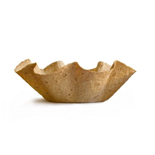 EDIBOWLS TRADITIONAL 7.5 INCH SALAD SHELL FLOUR 8 CNT, 1 - 48 CNT