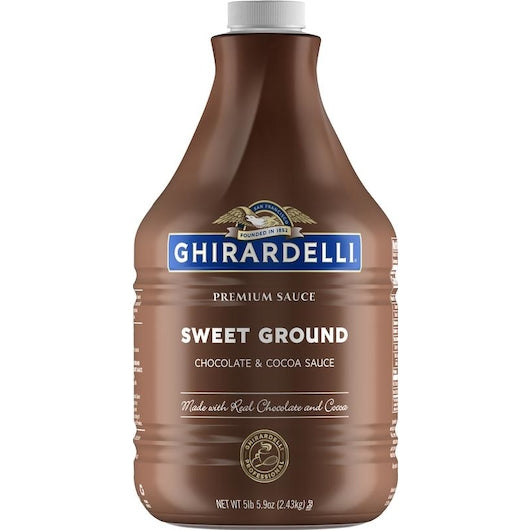 GHIRARDELLI SWEET GROUND CHOCOLATE CHOCOLATE SAUCE, 6 - 85.9 OZ