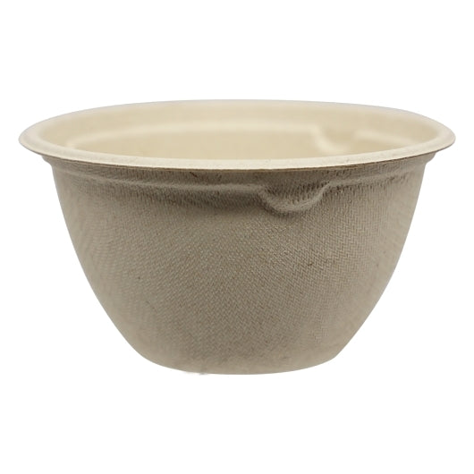 6 oz Bowls - Unbleached Plant Fiber - Compostable
