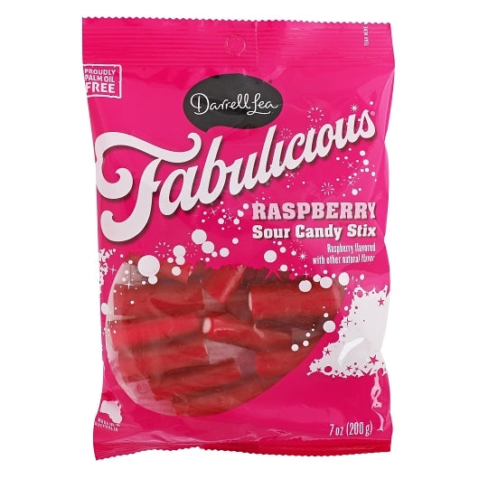 DARRELL LEA RASPBERRY SOUR STIX, 8 - 7 OZ