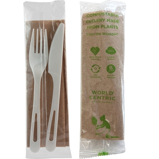 Assorted Cutlery ( Fork, Knife, Napkin)