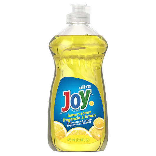 JOY ULTRA LEMON SCENT DISHWASHING LIQUID, 25 - 12.6 FO