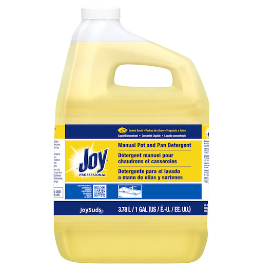 JOY PROFESSIONAL DISH POT & PAN DETERGENT LEMON SCENT, 4 - 1 GA