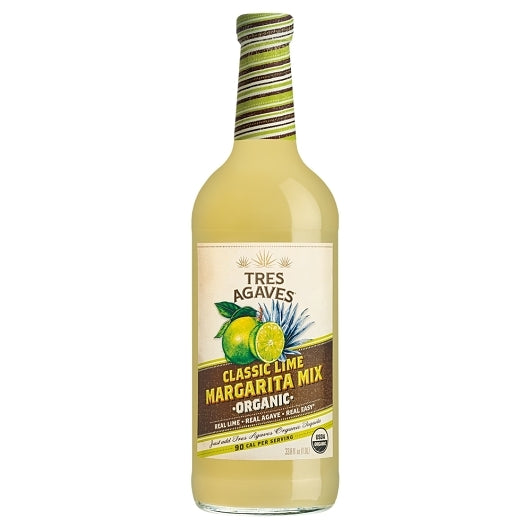 TRES AGAVES MIXERS ORGANIC LIME MARGARITA, 1 - 12 EA