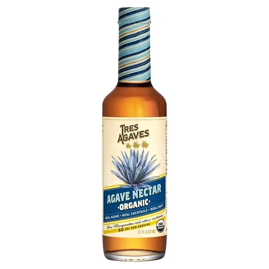 TRES AGAVES MIXERS AGAVE NECTAR, 12 - 375 ML