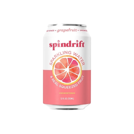 SPINDRIFT GRAPEFRUIT FLAVORED SPARKLING WATER, 3 - 8 - 12 FO