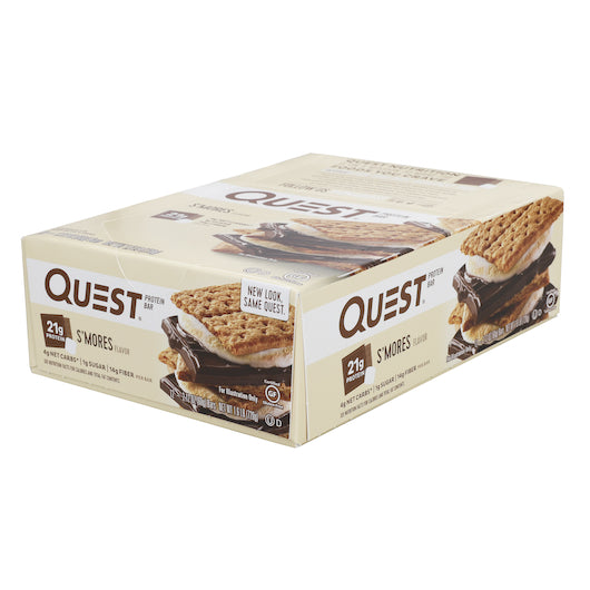 Quest Protein Bar S'Mores Bar 12/12-2.12oz (60g)