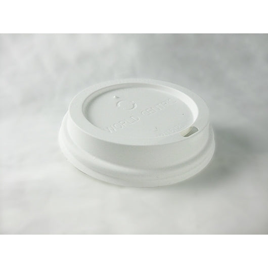 LID PLA - 10-20 oz Hot Cups, White