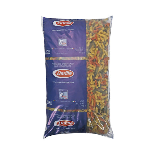 Tri-Color Rotini Barilla 160oz 2 Pack USA