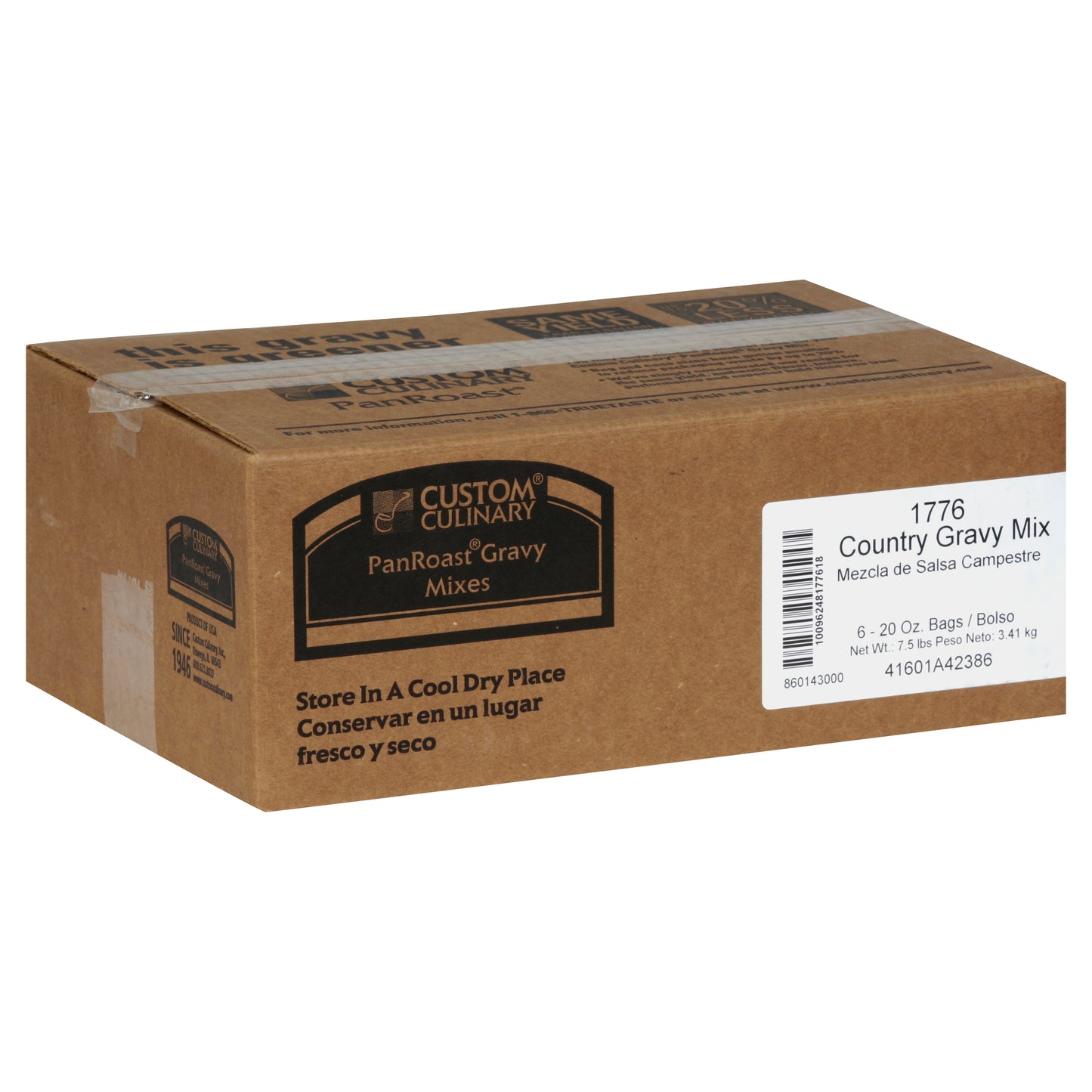 Country Gravy Mix 6 x 20 OZ
