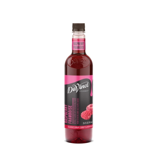 DAVINCI GOURMET RASPBERRY SYRUP, 12 - 750 ML