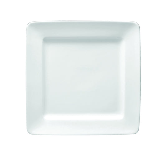 ONEIDA 10.25 INCH BUFFALO BRIGHT WHITE SQUAREPLATE, 1 - 12 EA