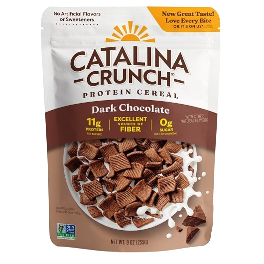 CATALINA SNACKS DARK CHOCOLATE CEREAL, 6 - 9 OZ