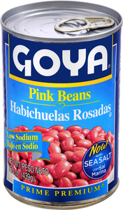 GOYA Pink Beans Low Sodium 15.5 OZ