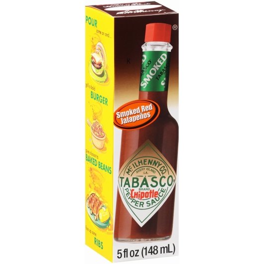 TABASCO CHIPOTLE HOT SAUCE BOTTLE, 12 - 5 FO